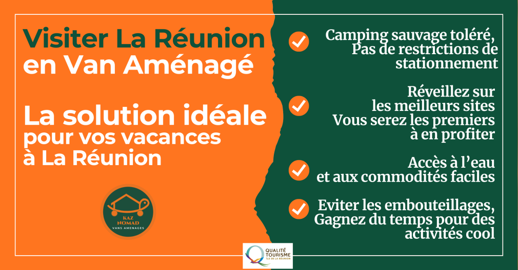 visiter la Réunion en van aménagé la solution idéale 