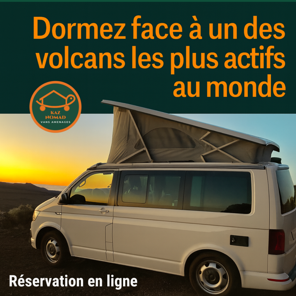 dormez face à un des volcans les plus actifs au monde 