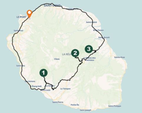 Week-end en van aménagé à La Réunion